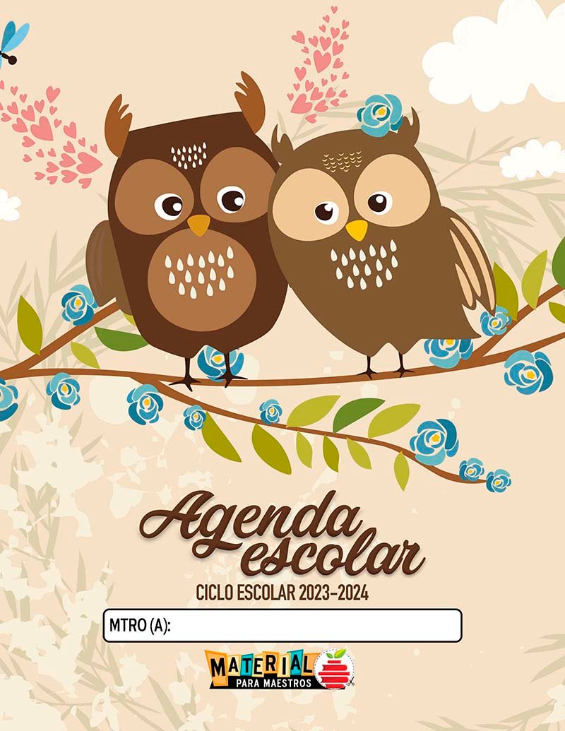 Agenda escolar 2023-2024 ¡Totalmente Gratis! - Material para Maestros