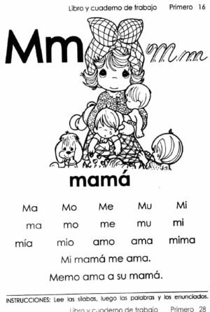 Cuaderno de trabajo para aprender a leer - Material para Maestros