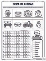 Busca en la sopa de letras y escribe las palabras - Material para Maestros