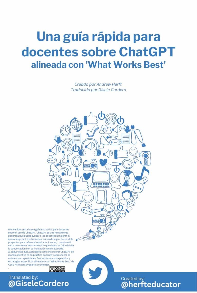 Una guía rápida para docentes sobre ChatGPT
